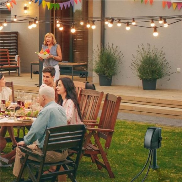 BN-LINK Outdoor Multi Socket Timer, 6 Outlet  Power Stake with 6ft Cords - Picture 6 of 6